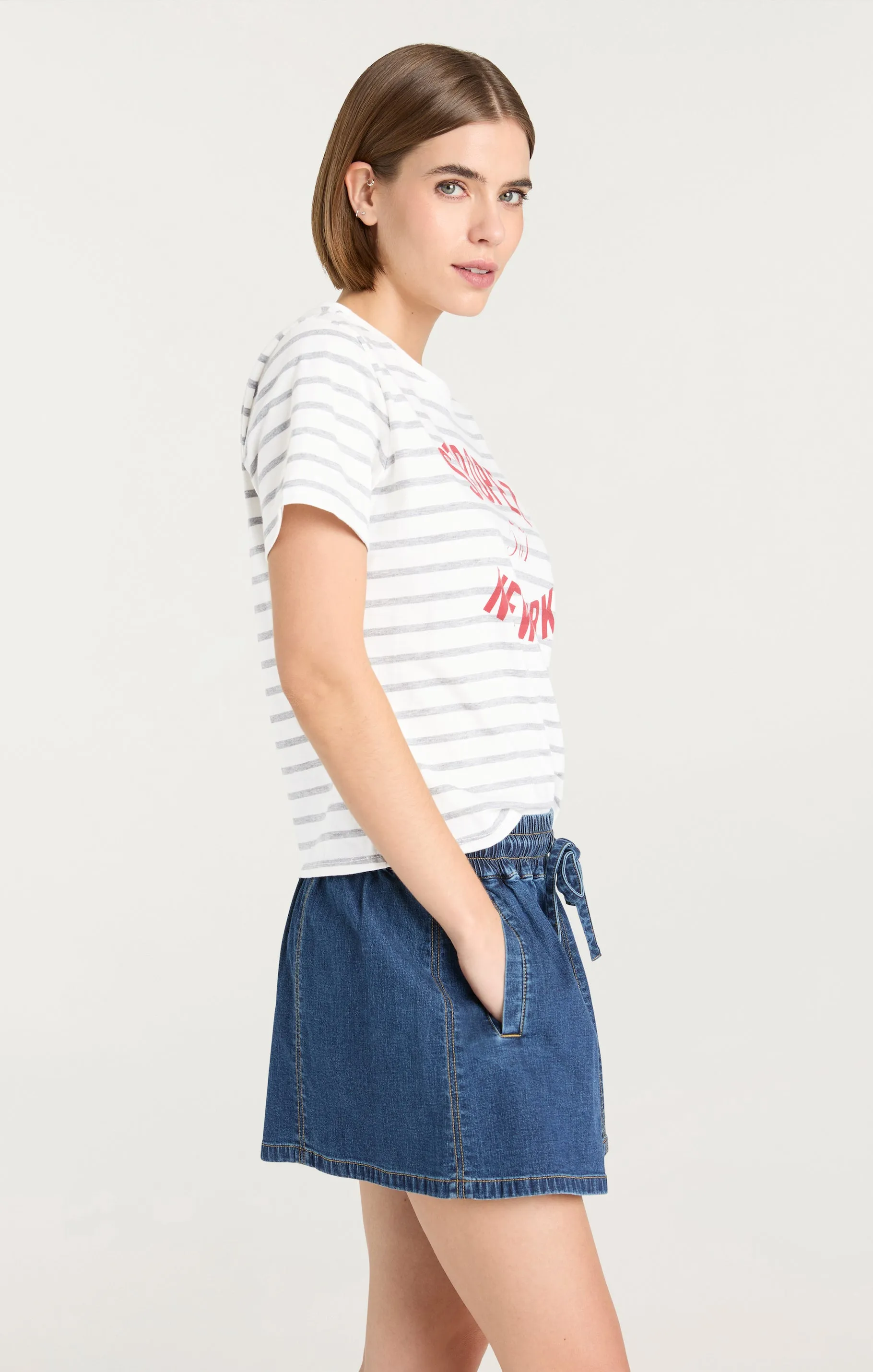 St Tropez Ny Shrunken Tee sold by cinq a sept product image thumbnail 2