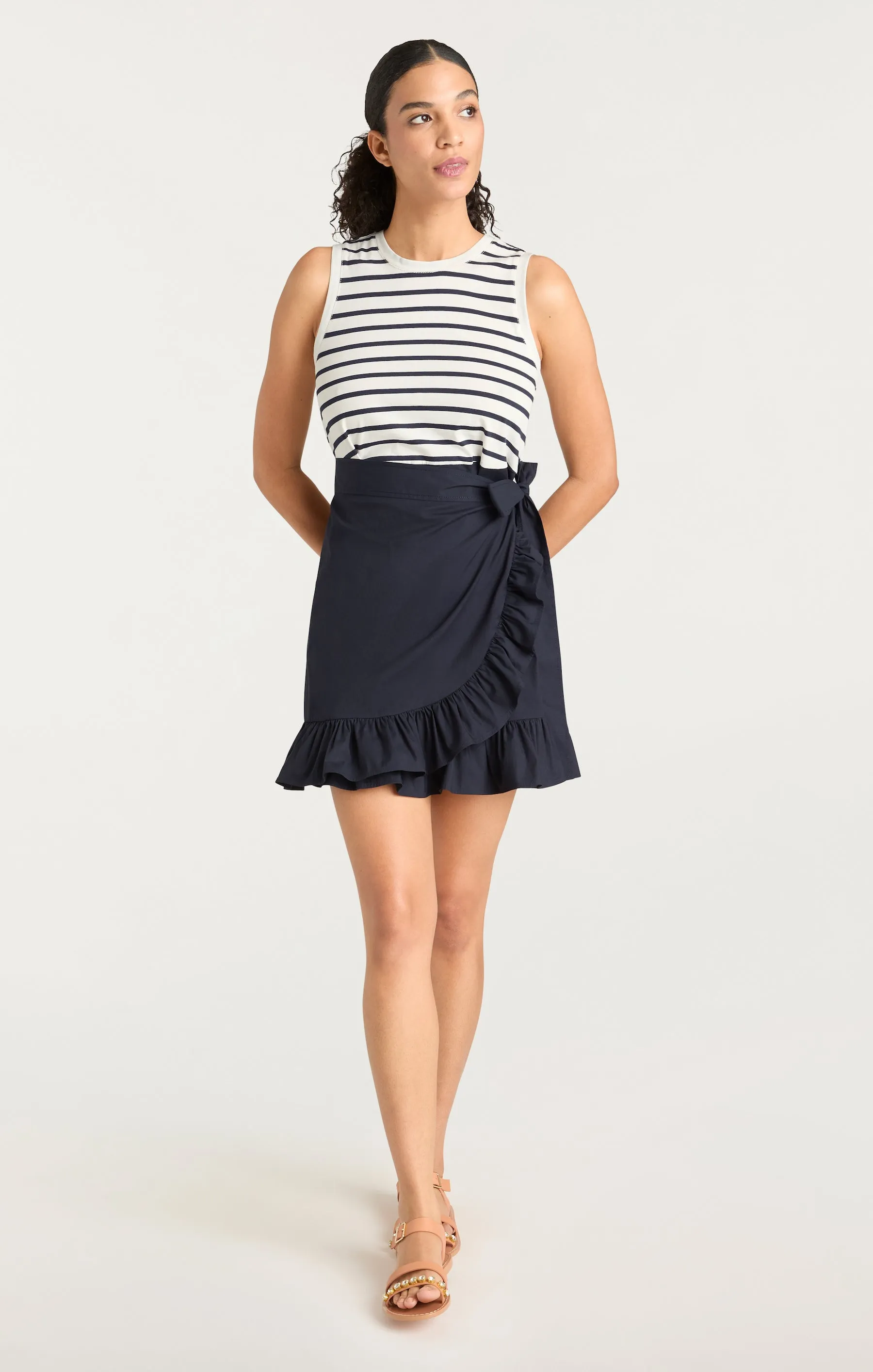 Stripe Mahlia Dress sold by cinq a sept product image thumbnail 4