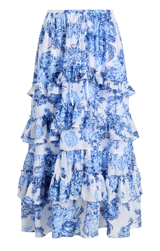 Costal Bouquet Kandra Skirt sold by cinq a sept