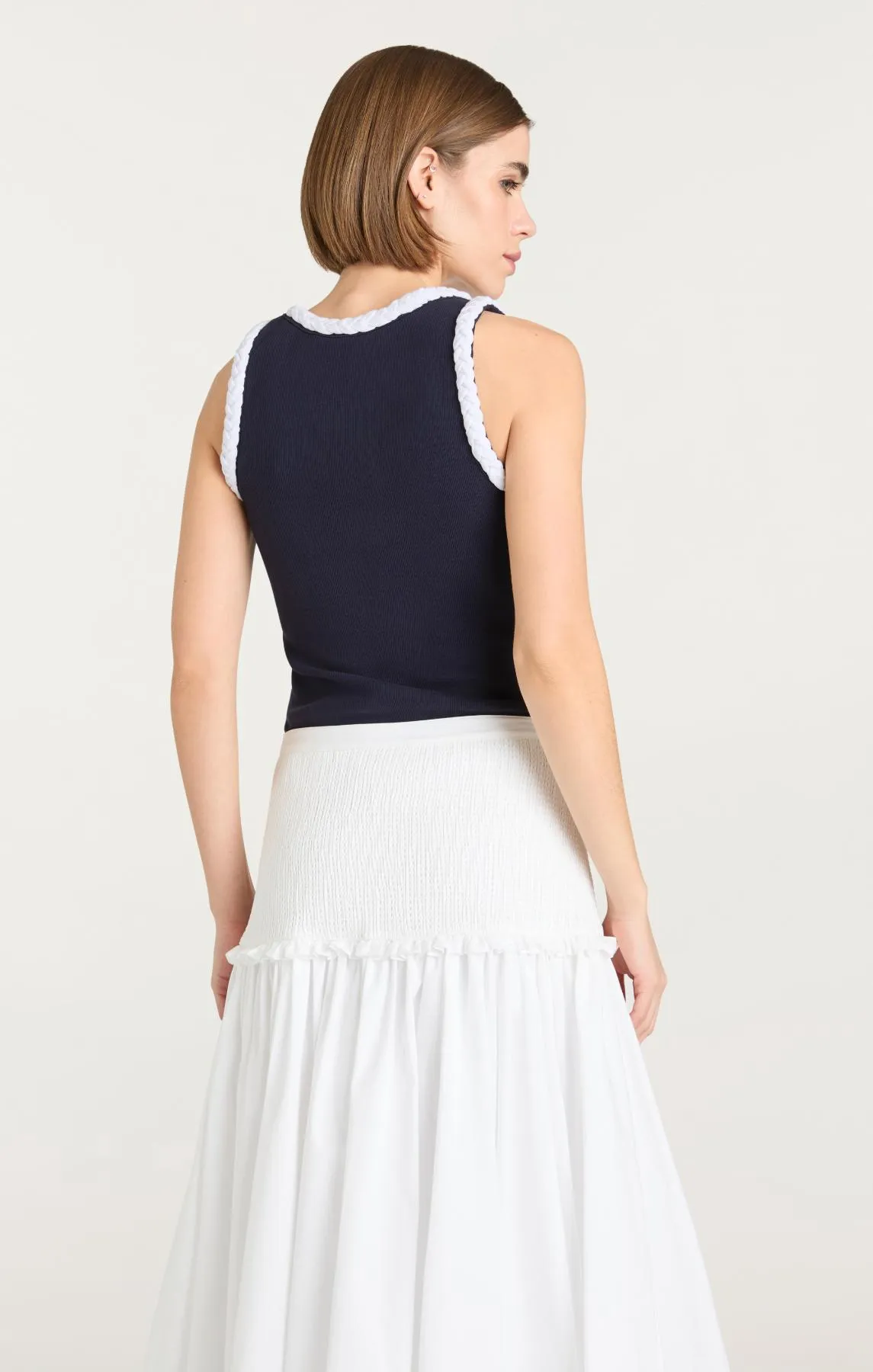 Braided Tank Top sold by cinq a sept product image thumbnail 3