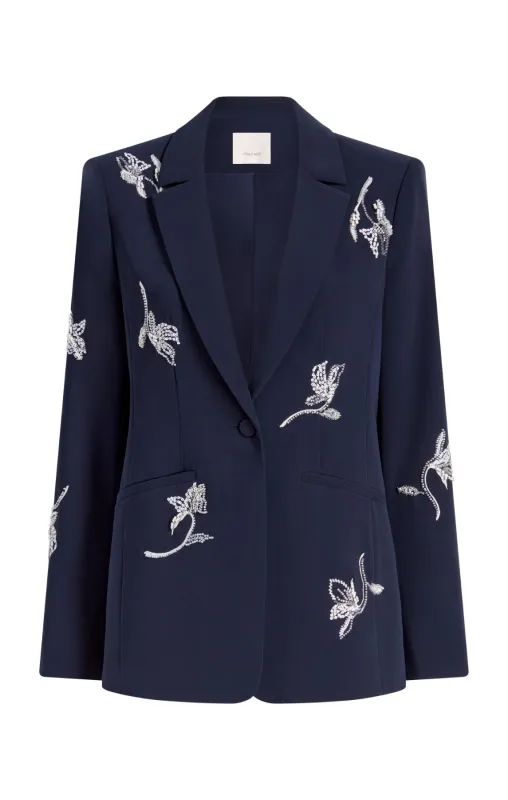 Falling Lilies Karlie Blazer made by cinq a sept