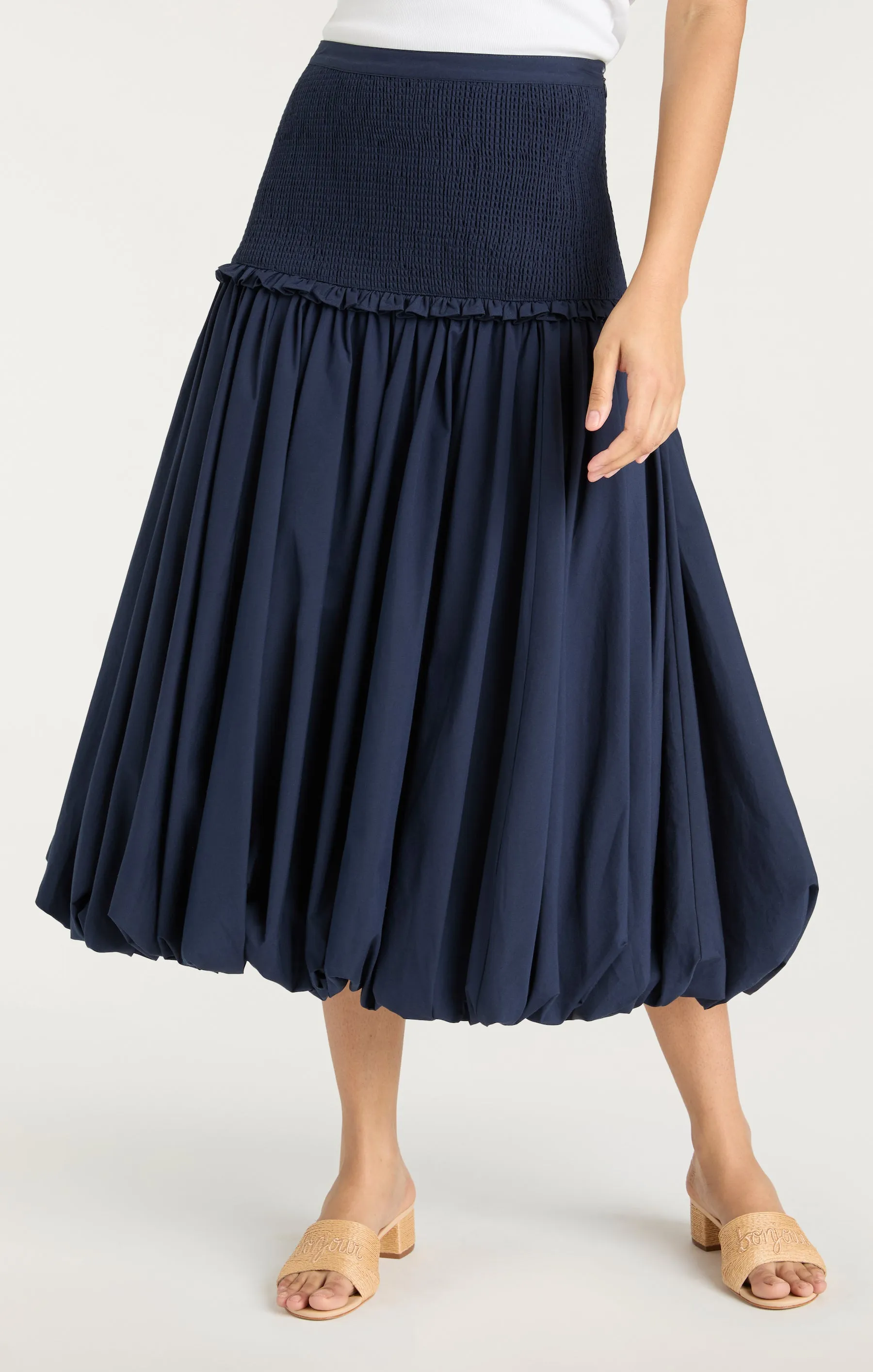 Smocked Ellah Skirt sold by cinq a sept product image thumbnail 3