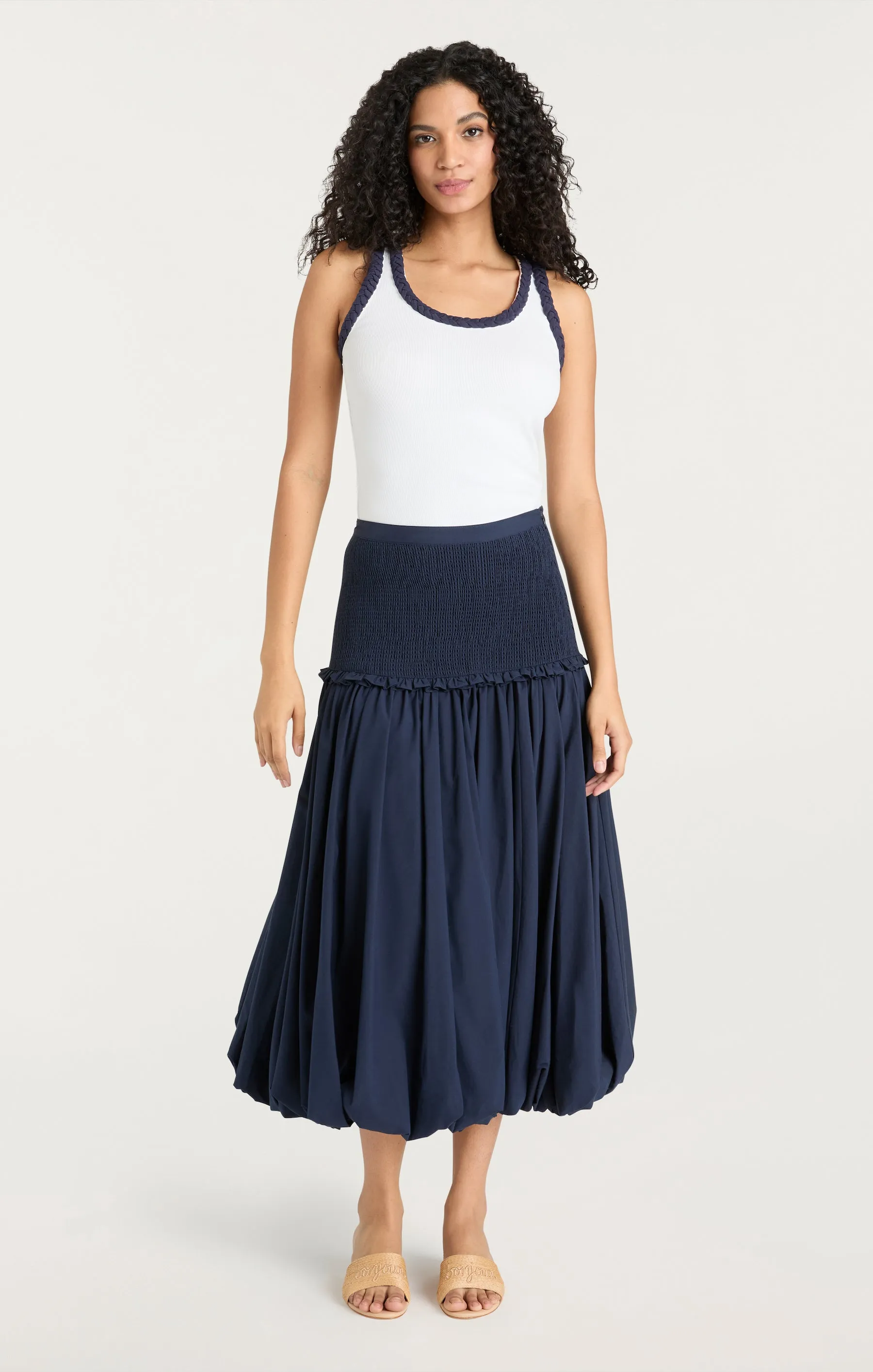 Smocked Ellah Skirt sold by cinq a sept product image thumbnail 2