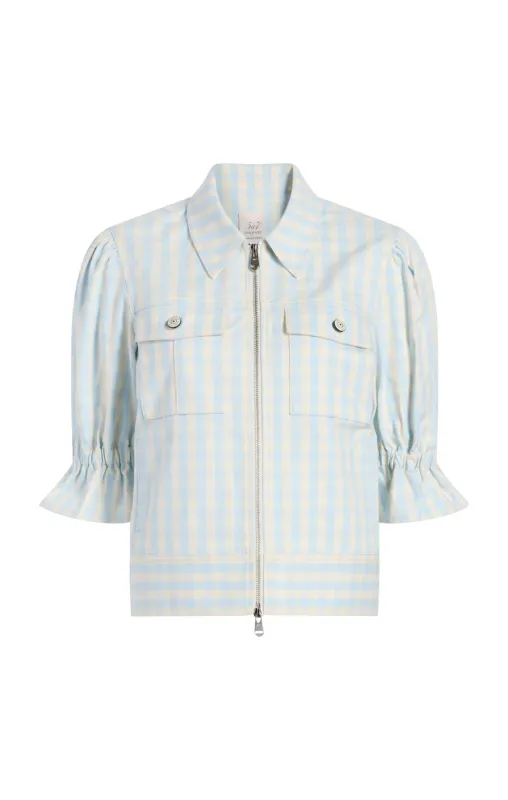 Gingham Holly Jean Jacket sold by cinq a sept