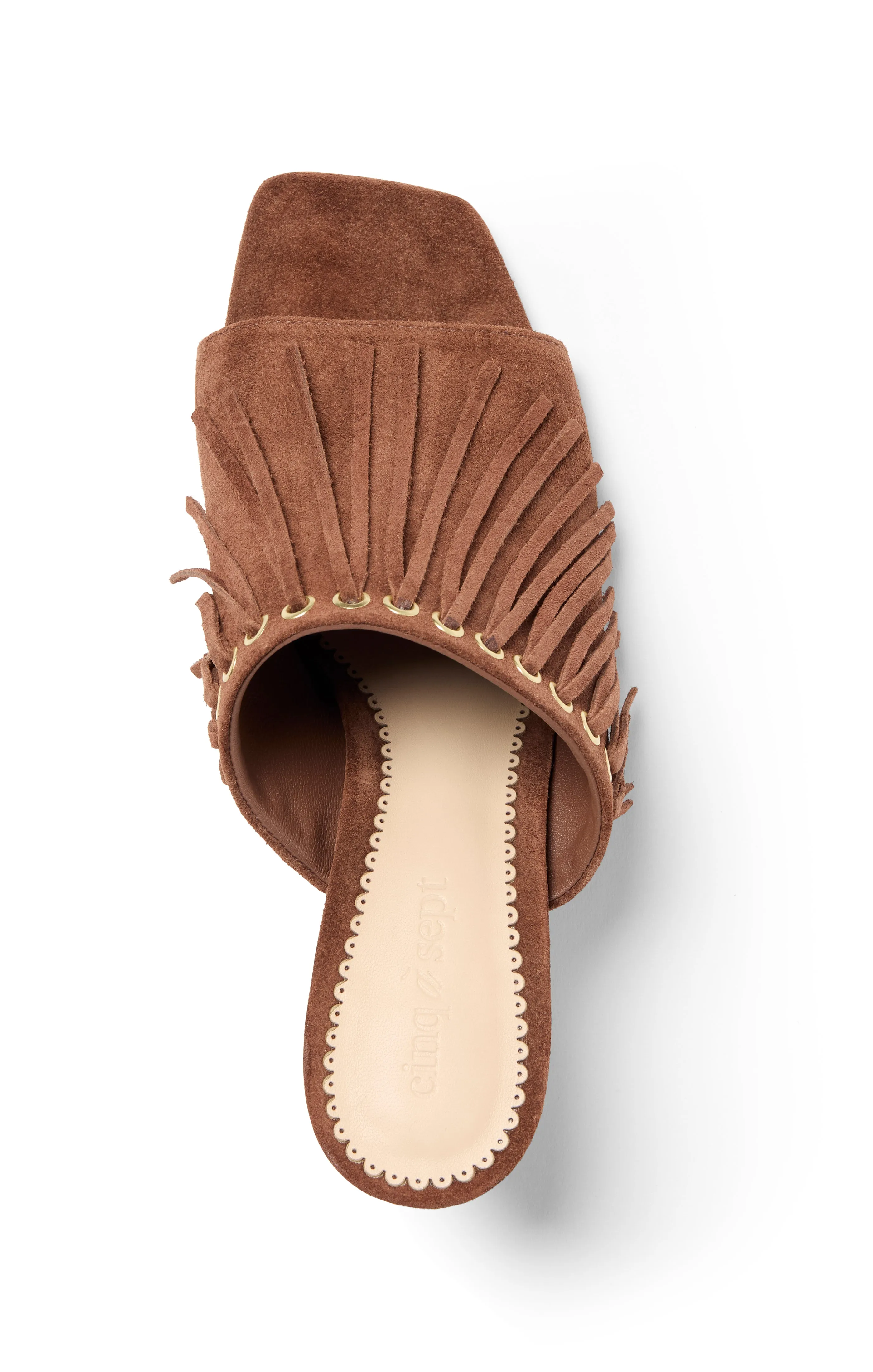 Sabrina Fringe Mule sold by cinq a sept product image thumbnail 3