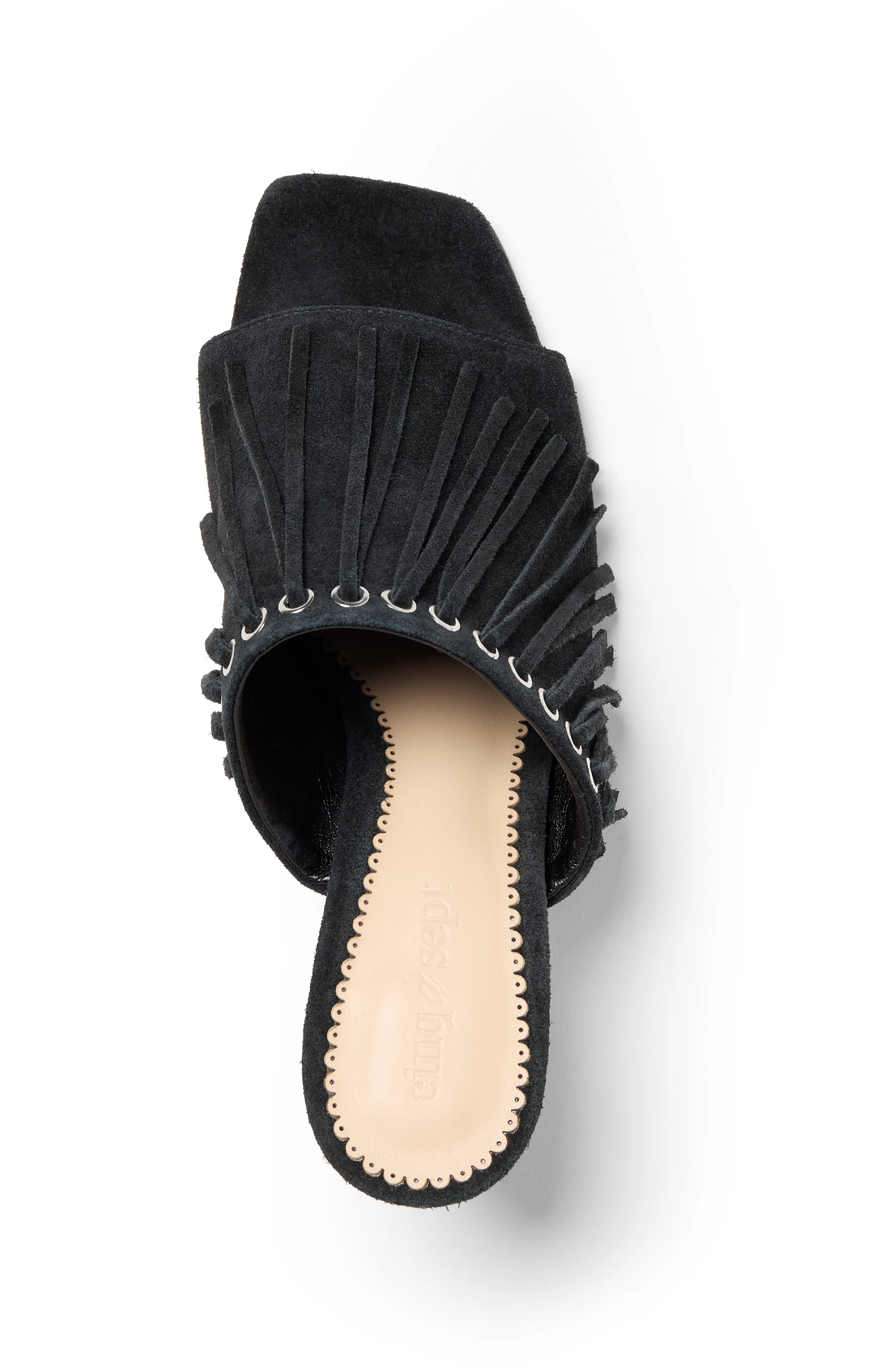 Sabrina Fringe Mule sold by cinq a sept product image thumbnail 3