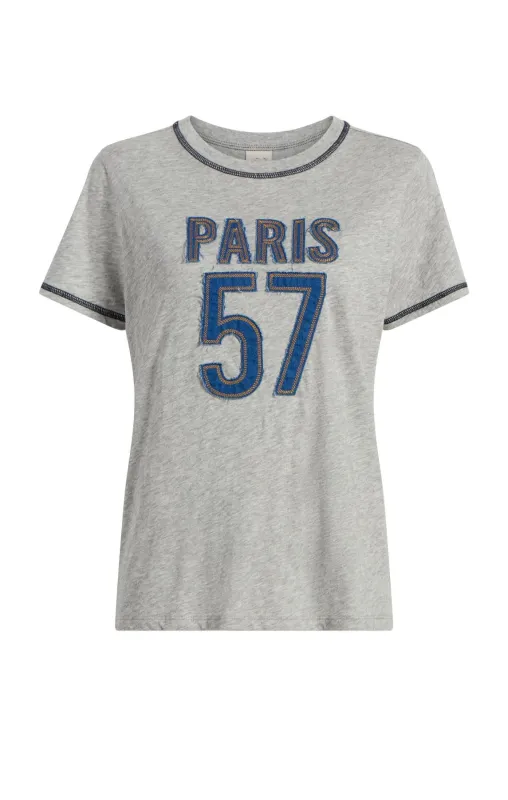 Trapunto Jean Heather Tee made by cinq a sept