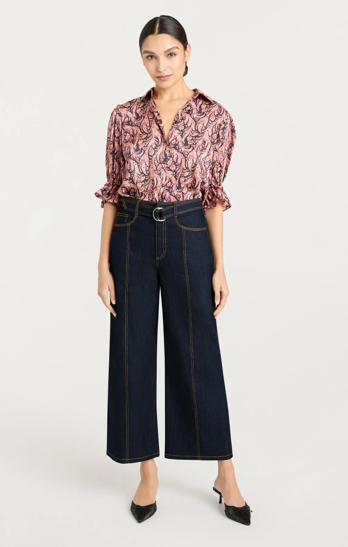 Wide Leg Madi Jeans sold by cinq a sept product image thumbnail 2