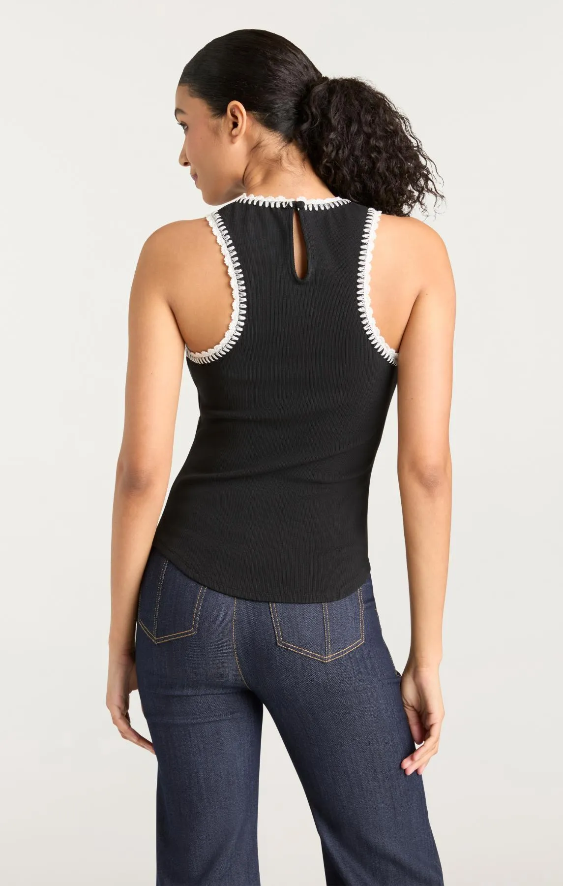 Crochet Lizzie Tank sold by cinq a sept product image thumbnail 4