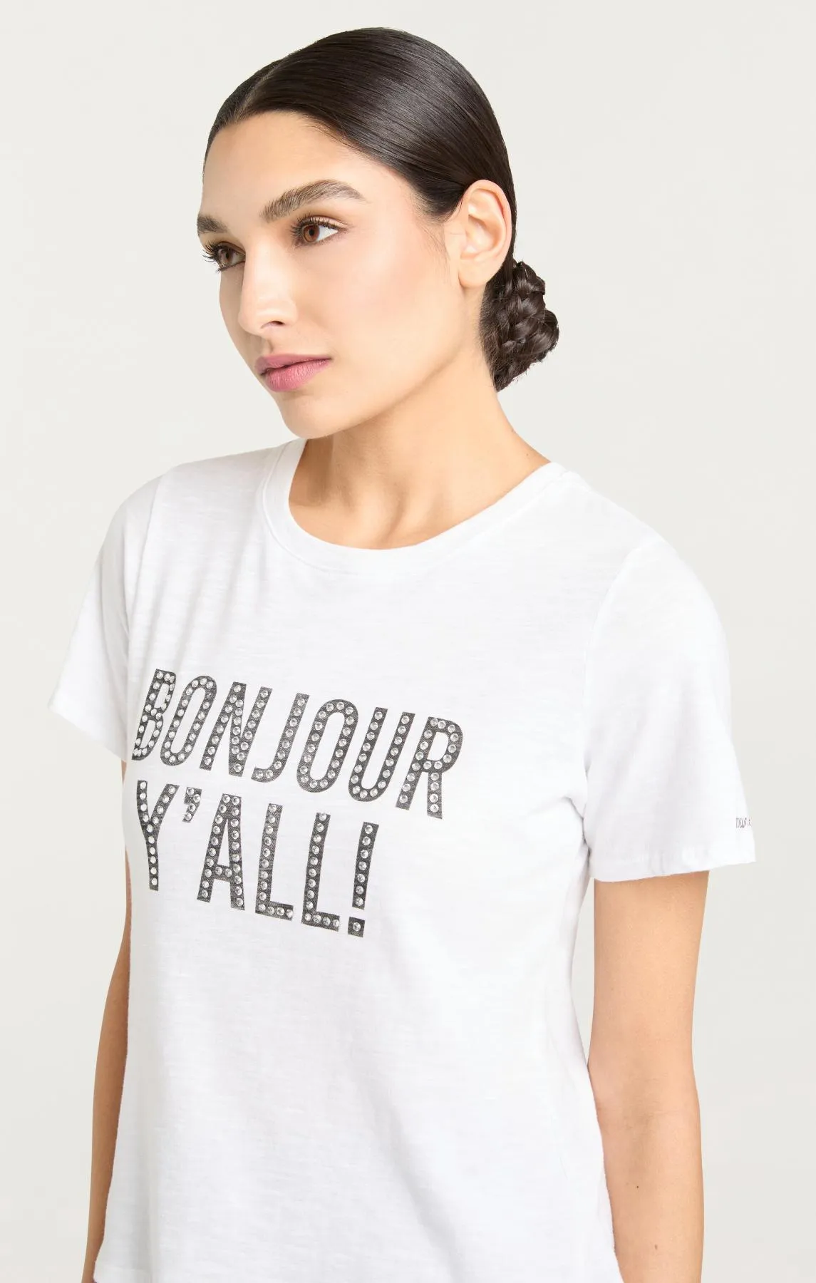 Heatset Bonjour Yall Shrunken Tee sold by cinq a sept product image thumbnail 5