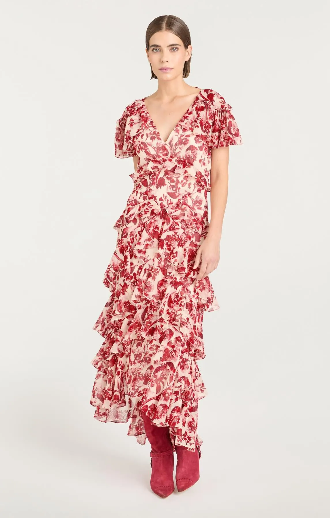 Floral Ribbons Tatum Dress sold by cinq a sept product image thumbnail 2