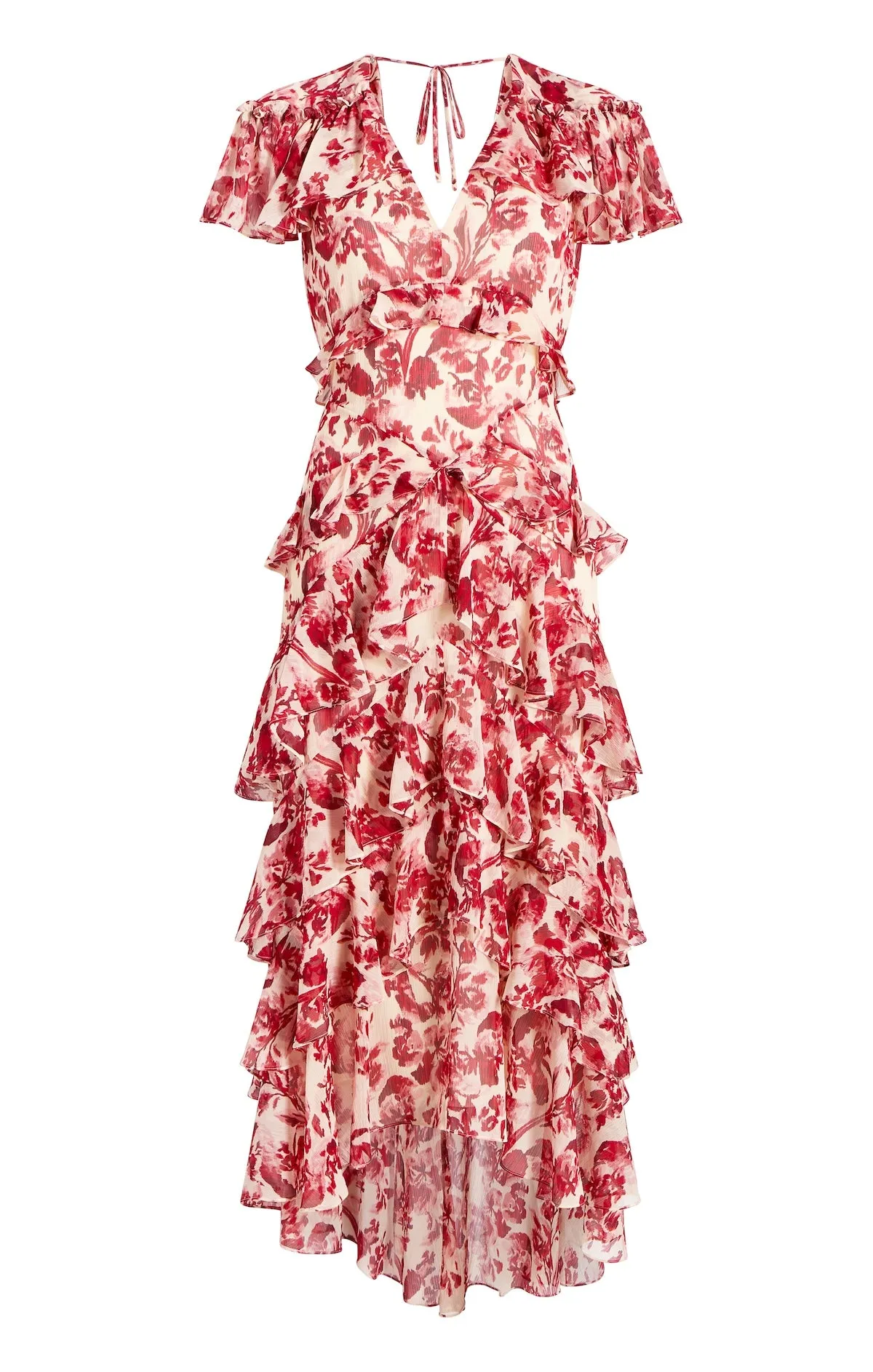 Floral Ribbons Tatum Dress sold by cinq a sept