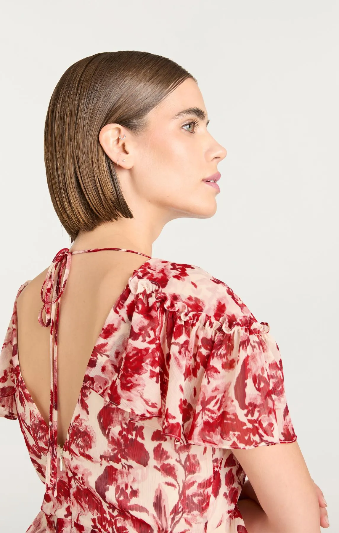 Floral Ribbons Tatum Dress sold by cinq a sept product image thumbnail 4