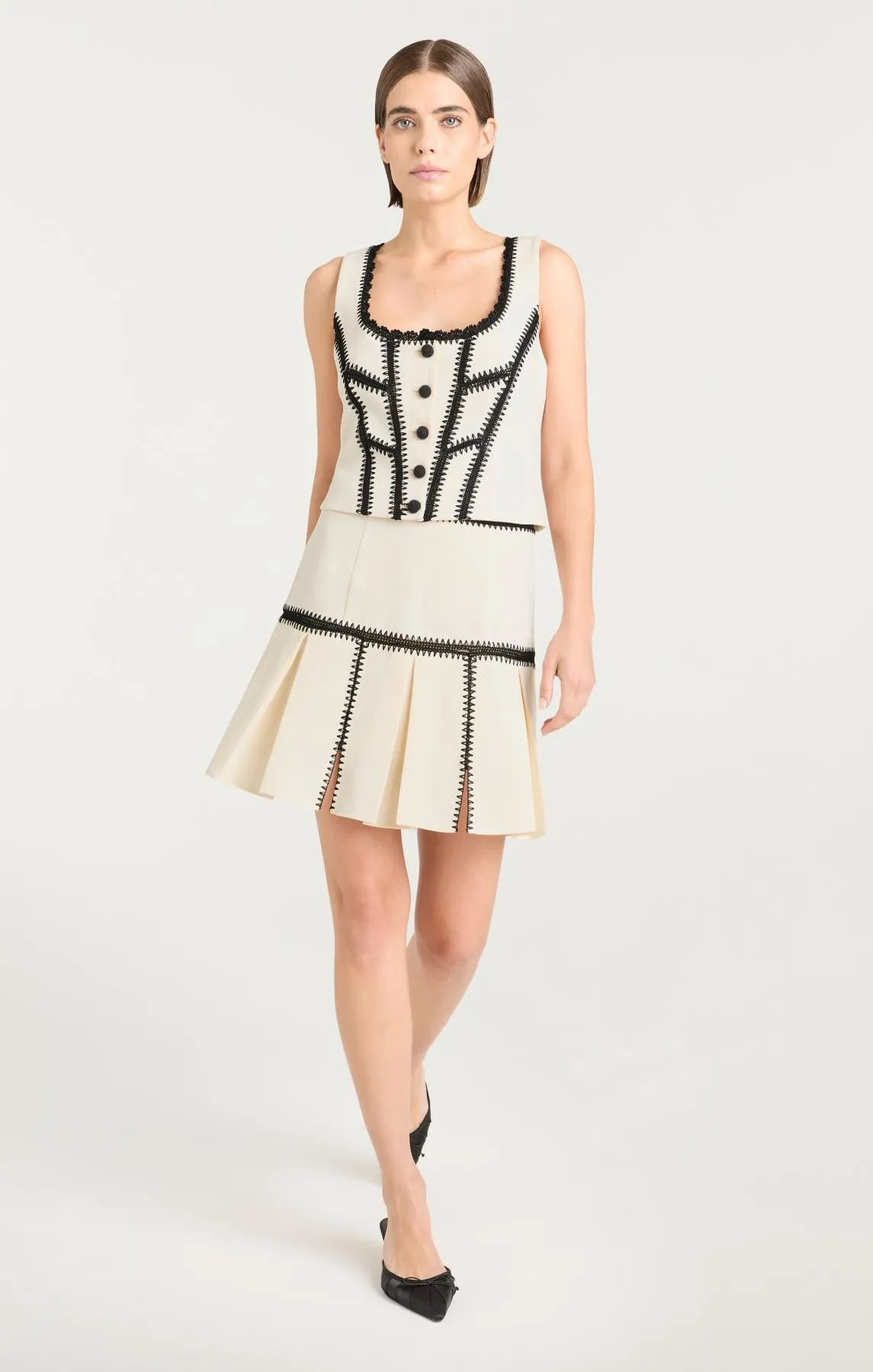 Crochet Sinclaire Skirt sold by cinq a sept product image thumbnail 5