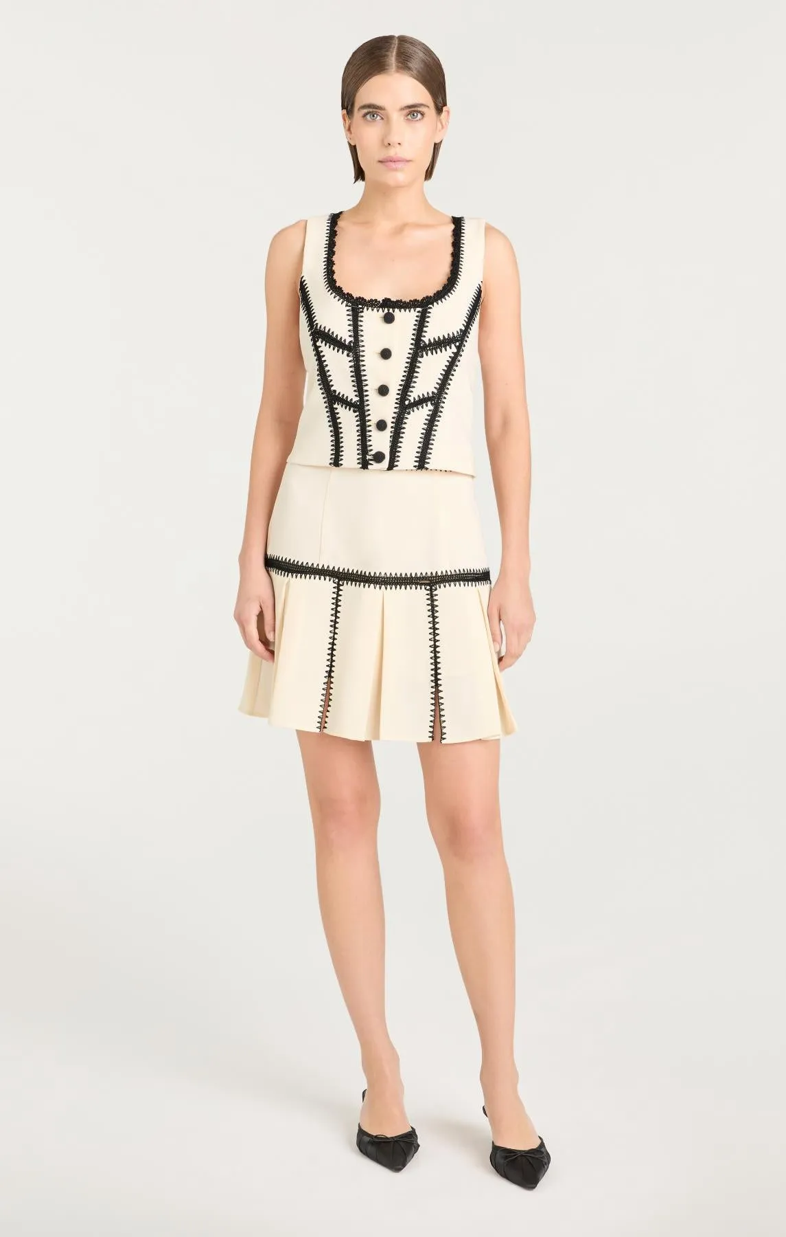 Crochet Sinclaire Skirt sold by cinq a sept product image thumbnail 2