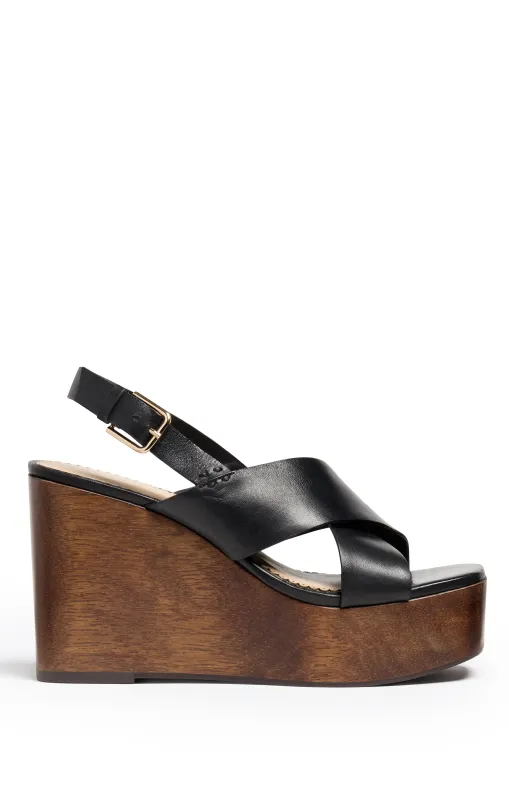Vinny Wedge Sandal sold by cinq a sept