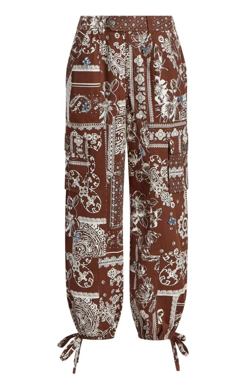 Bandana Military Twill Zola Pant sold by cinq a sept