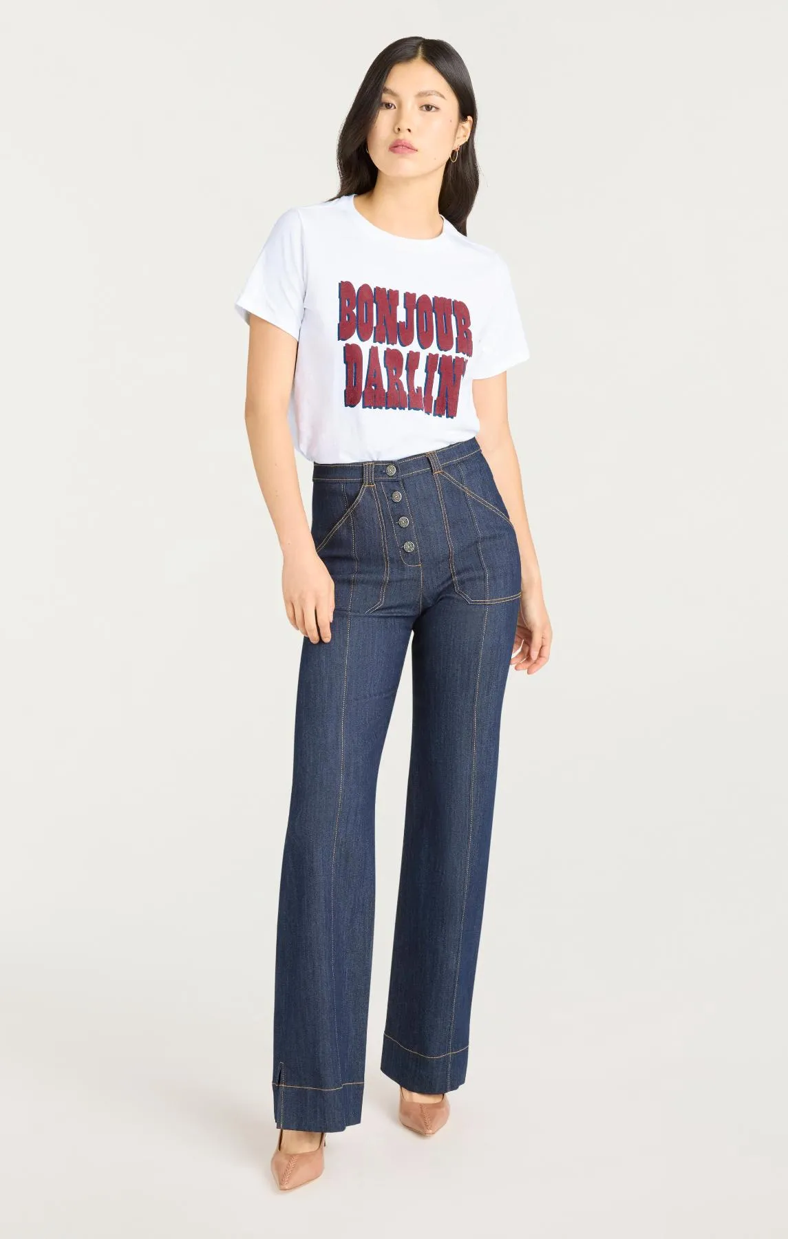 Bonjour Darlin Tee sold by cinq a sept product image thumbnail 4