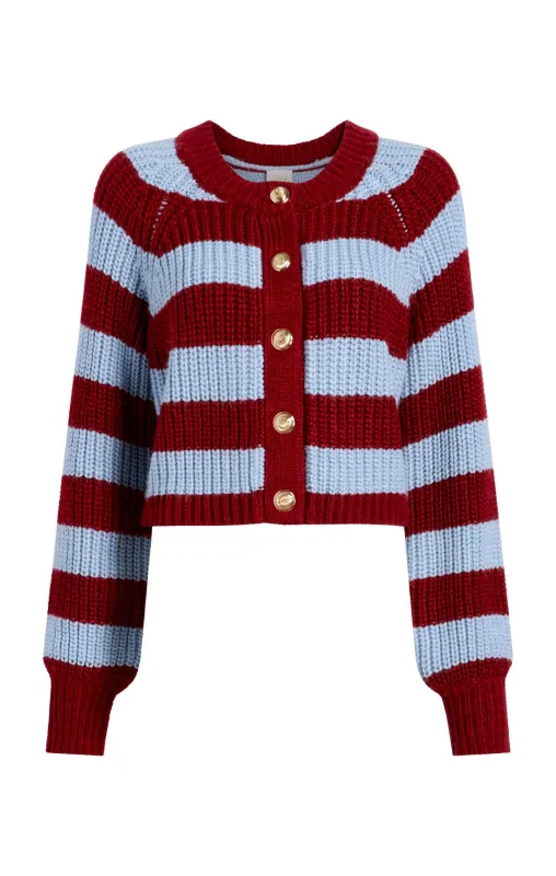 Striped Millie Cardigan sold by cinq a sept