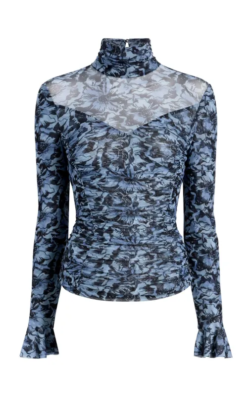 Graphic Cosmos Lucy Top sold by cinq a sept