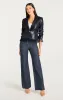 Vegan Leather Le Petit Roxie Blazer sold by cinq a sept