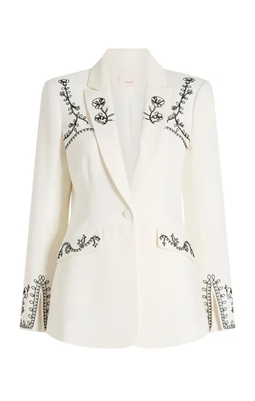 Soutache Embellished Cheyenne Blazer sold by cinq a sept