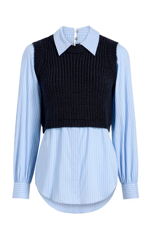 Mara Shaker Pullover sold by cinq a sept