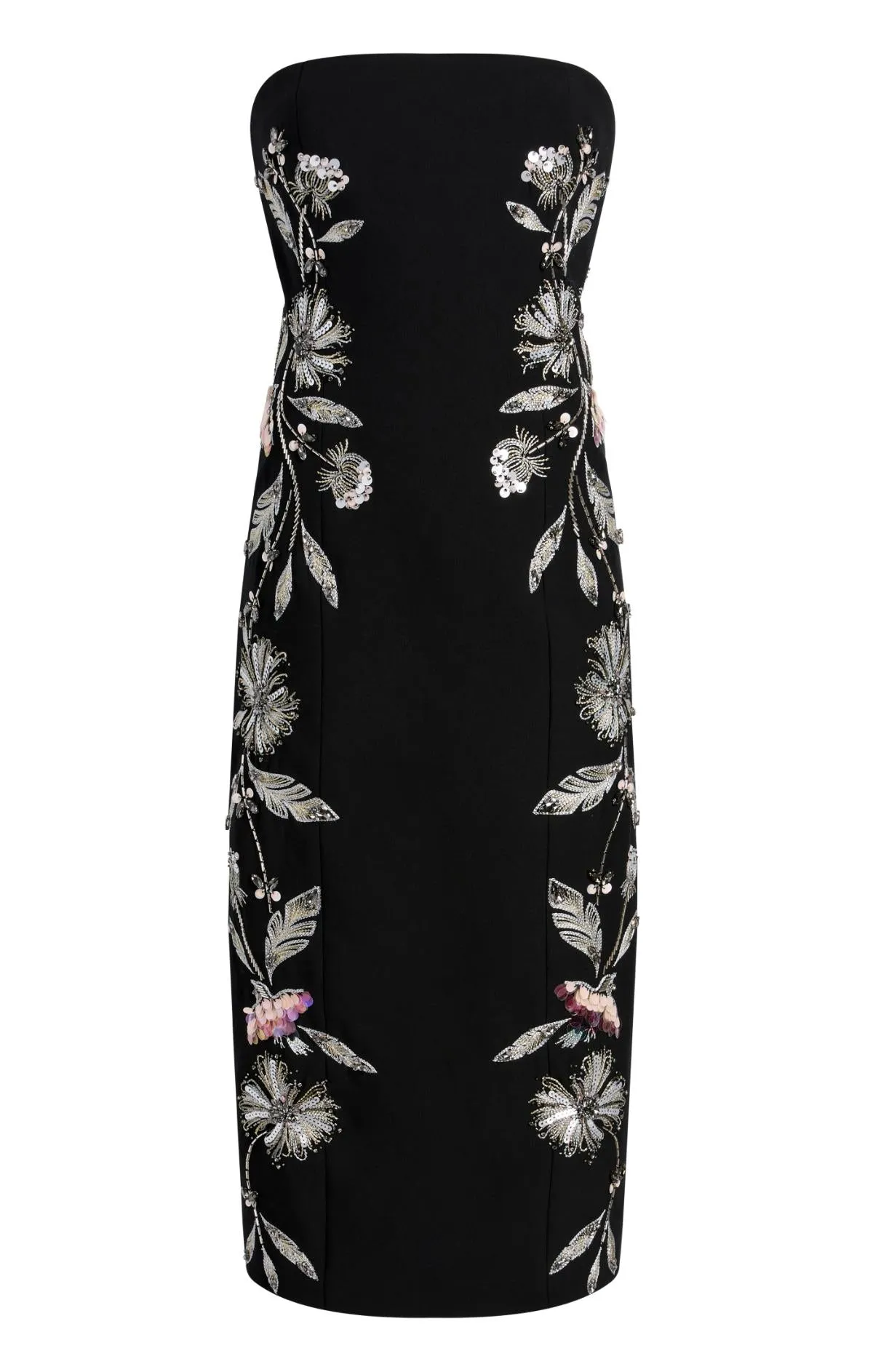 Floral Mixed Media Niles Dress sold by cinq a sept