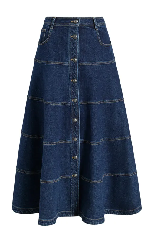 Wilhelmina Jean Skirt sold by cinq a sept