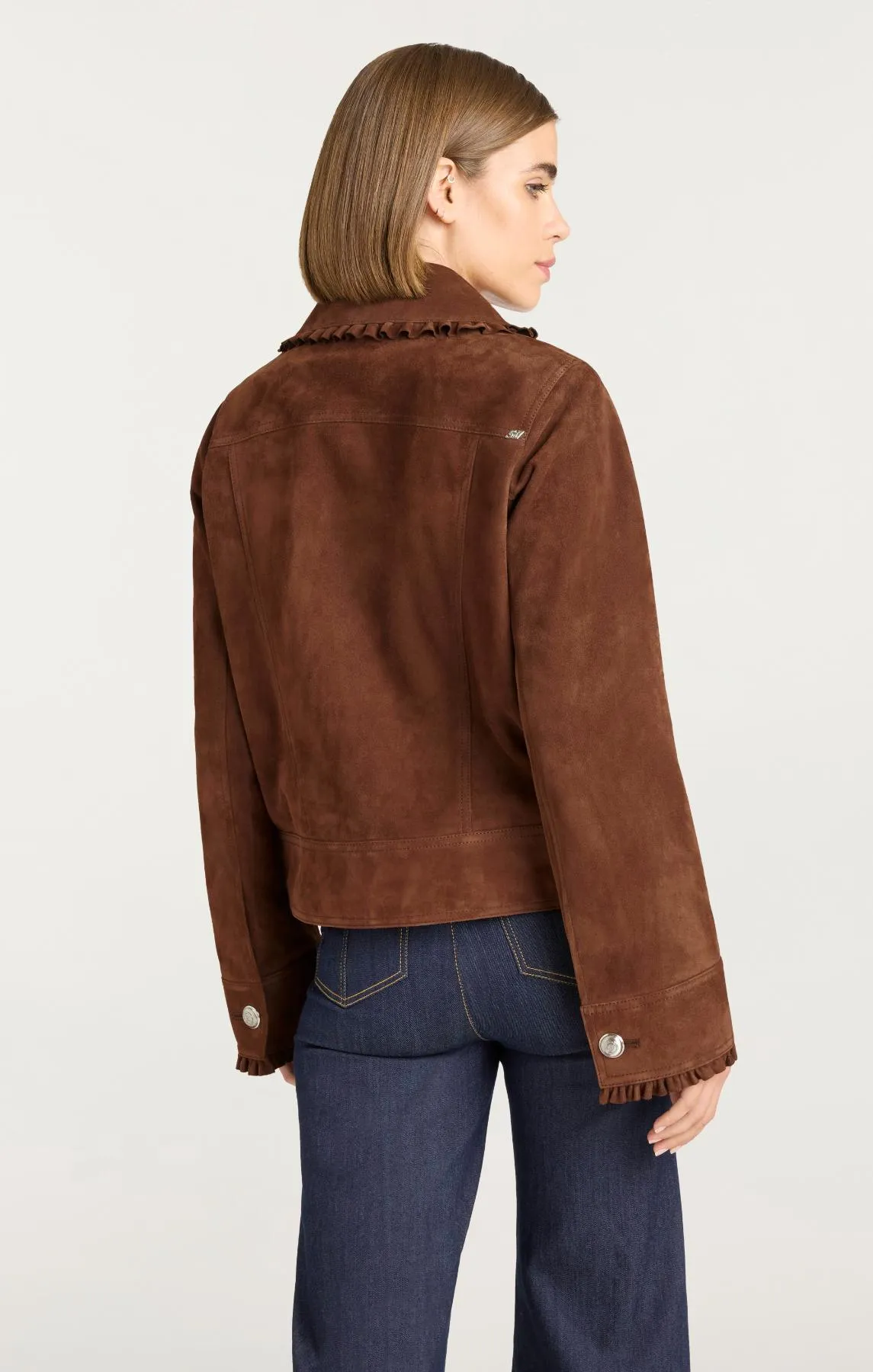 Suede Sybil Jacket sold by cinq a sept product image thumbnail 4