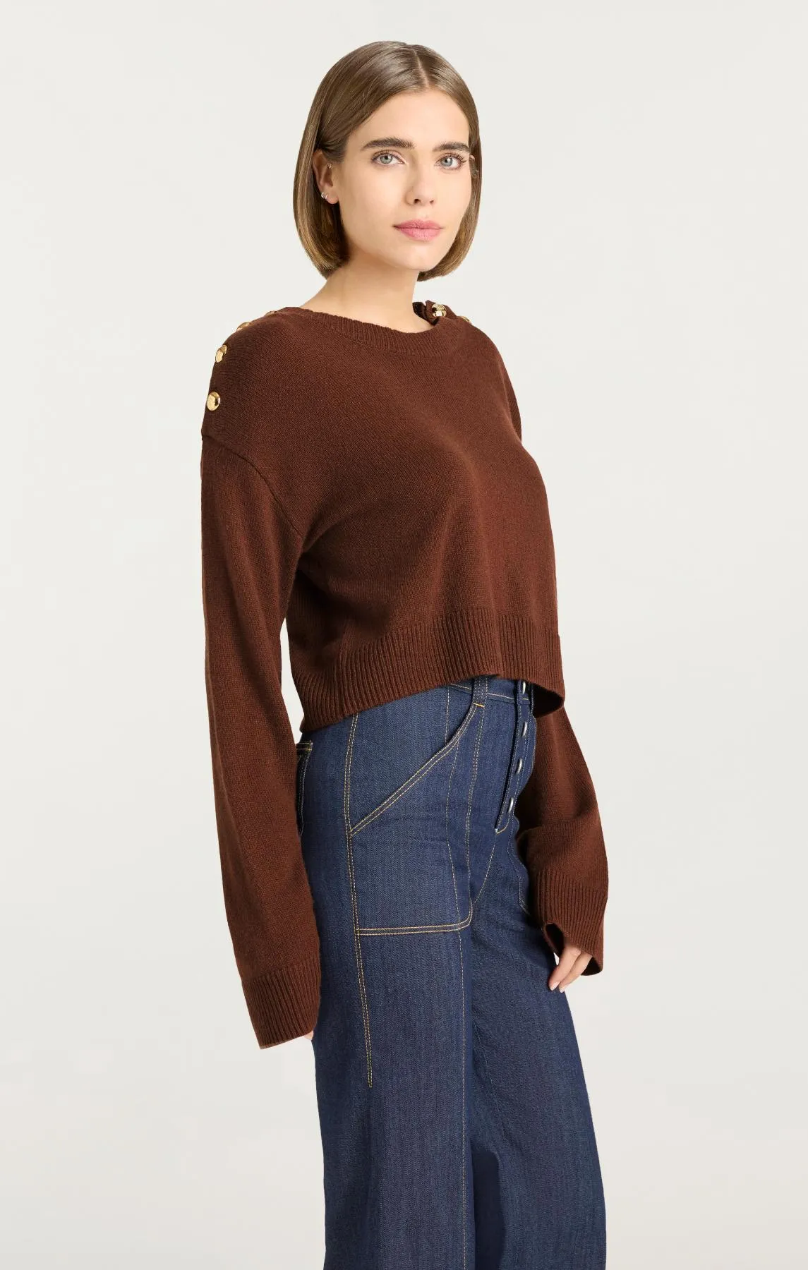 Marla Cashmere Pullover sold by cinq a sept product image thumbnail 3