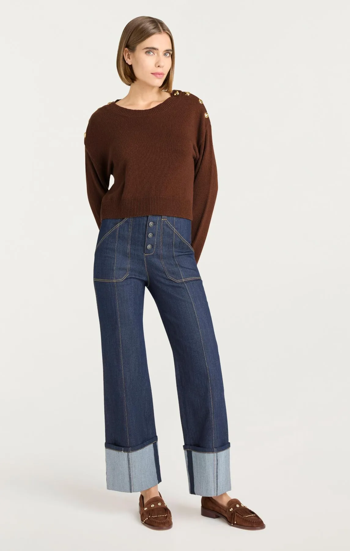 Marla Cashmere Pullover sold by cinq a sept product image thumbnail 5
