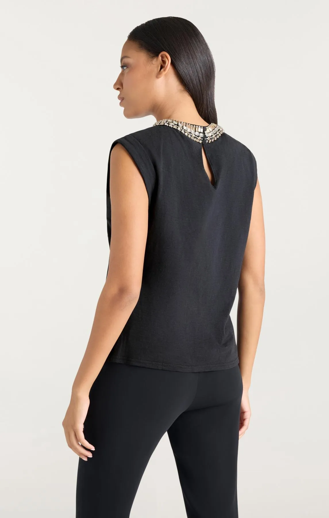 Layered Necklace Bella Tee sold by cinq a sept product image thumbnail 3