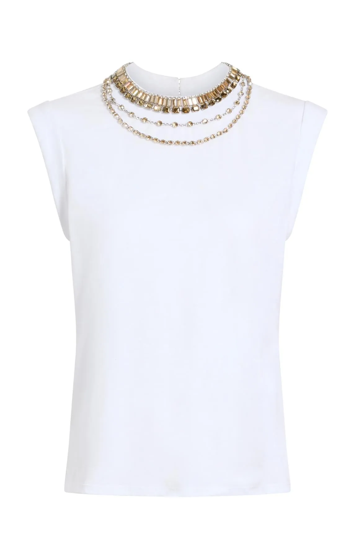 Layered Necklace Bella Tee sold by cinq a sept