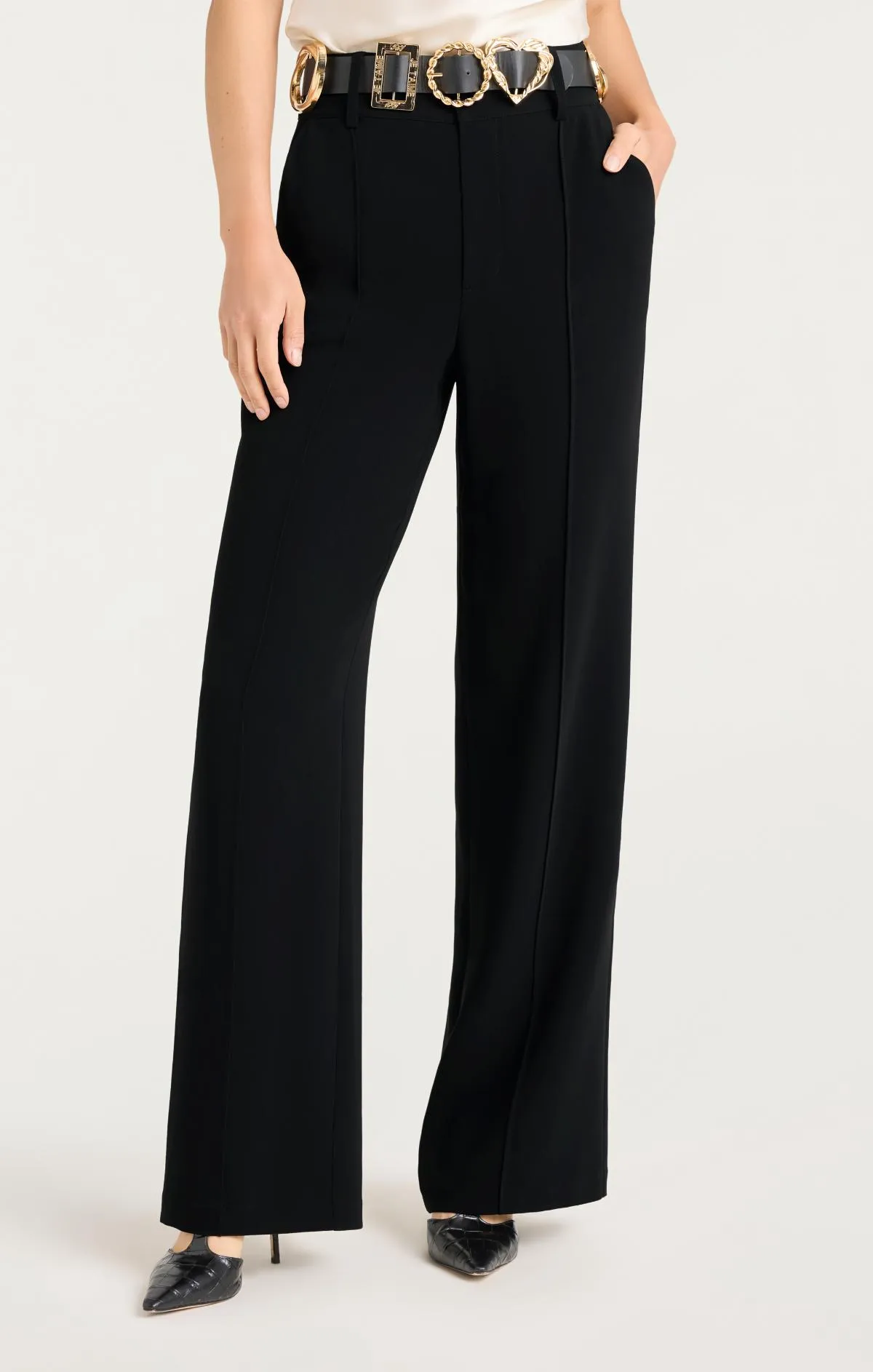 Gold Belt Ester Pant sold by cinq a sept product image thumbnail 3
