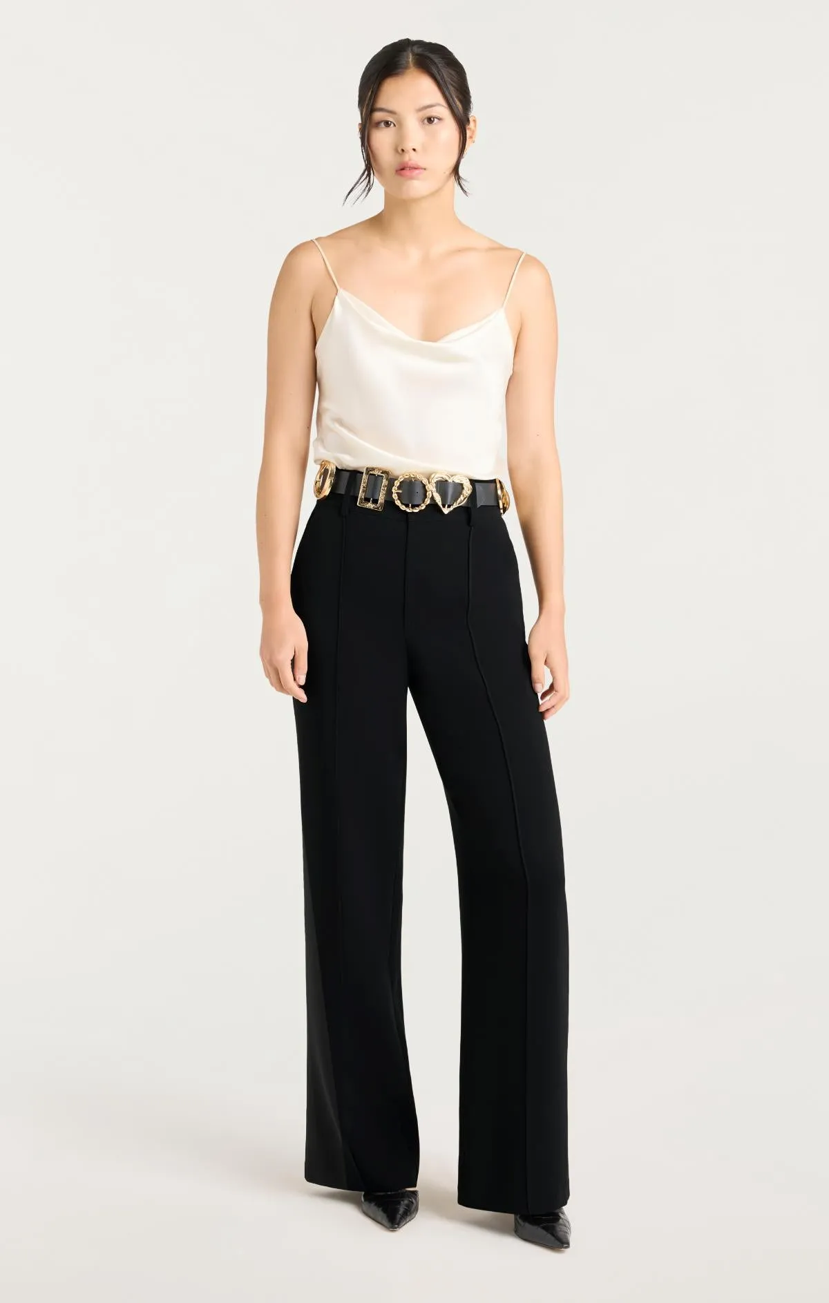 Gold Belt Ester Pant sold by cinq a sept product image thumbnail 2