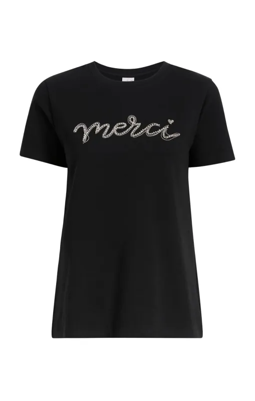 Merci Chain Tee sold by cinq a sept