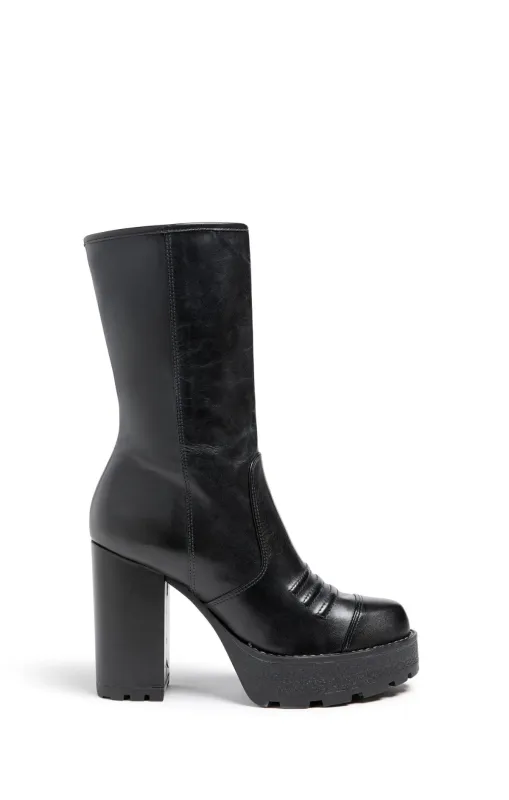 Marley Lug Sole Platform Boot made by cinq a sept