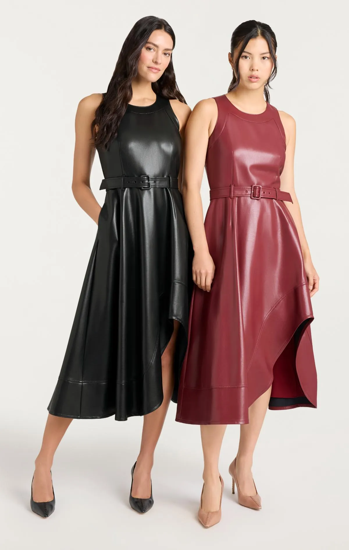 Vegan Leather Zelda Dress sold by cinq a sept product image thumbnail 3
