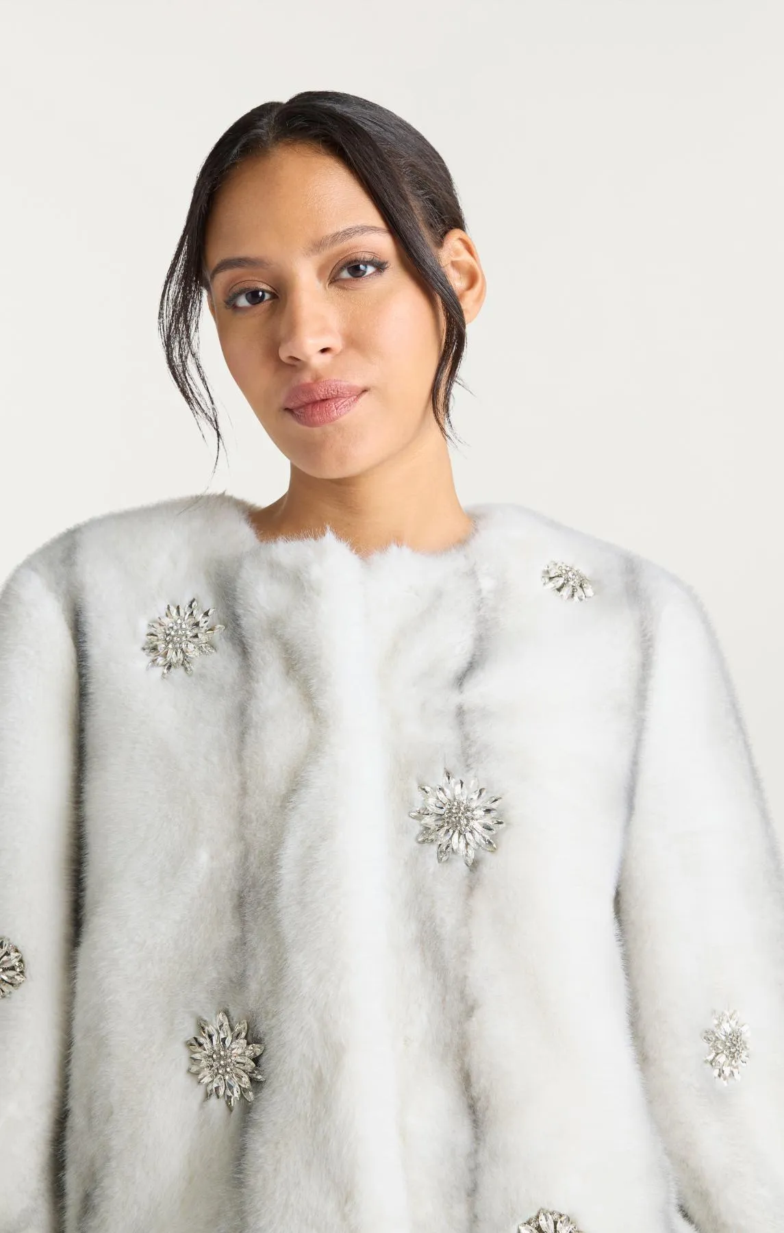 Faux Mink Benson Coat sold by cinq a sept product image thumbnail 5