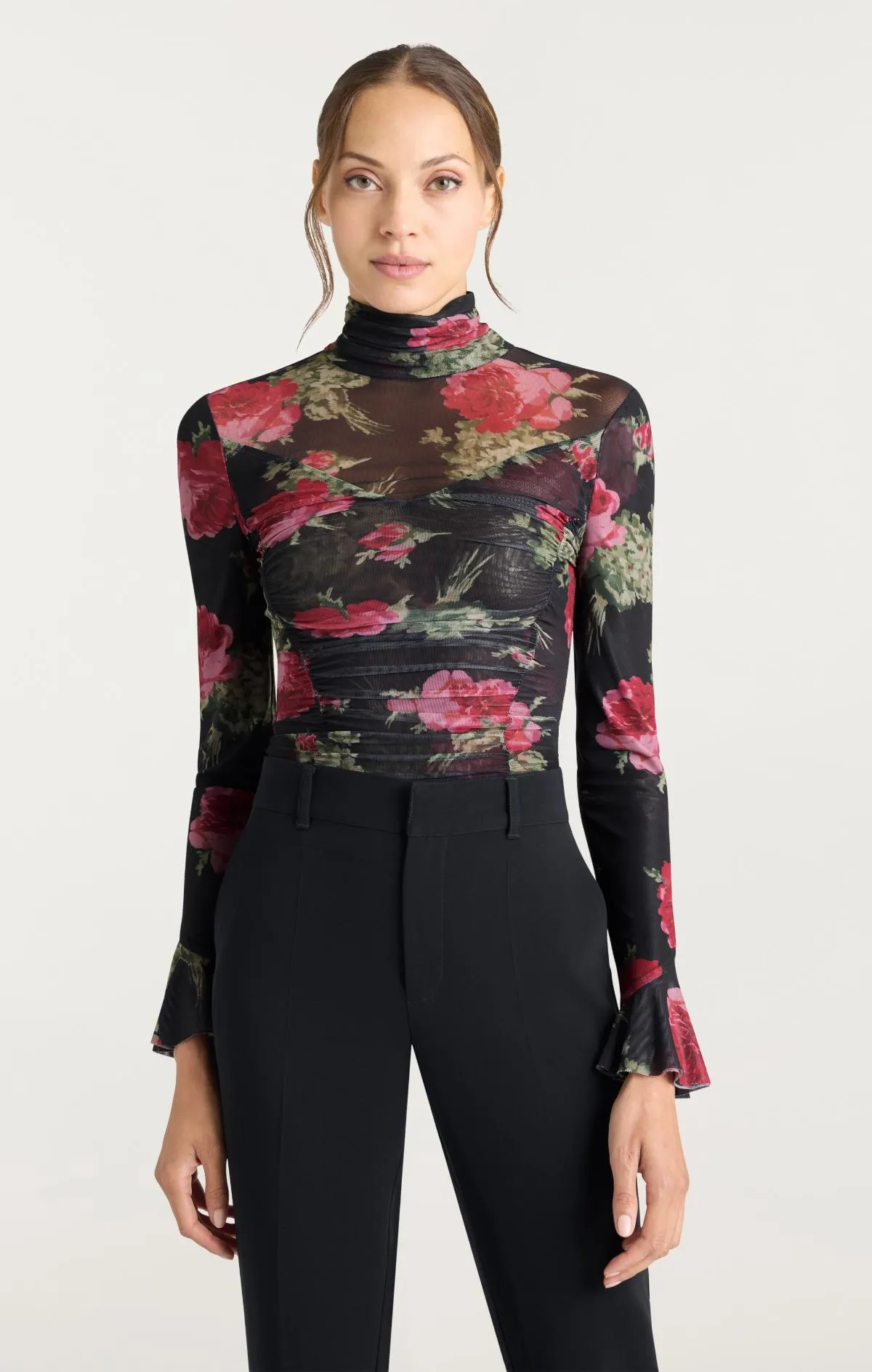 Baroque Roses Lucy Top sold by cinq a sept product image thumbnail 2