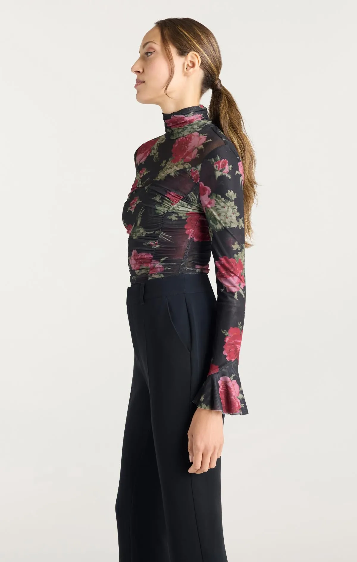 Baroque Roses Lucy Top sold by cinq a sept product image thumbnail 3