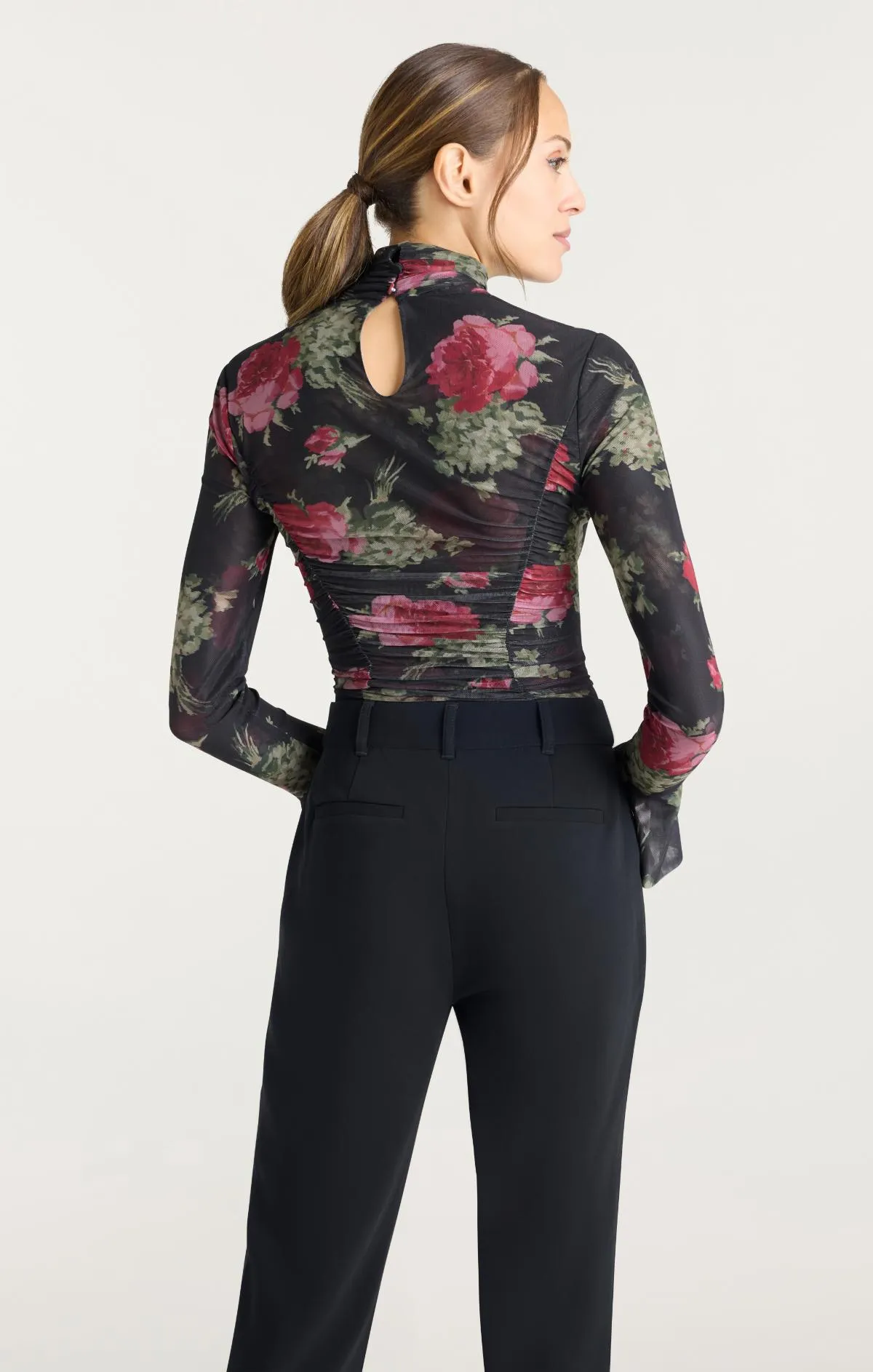 Baroque Roses Lucy Top sold by cinq a sept product image thumbnail 4