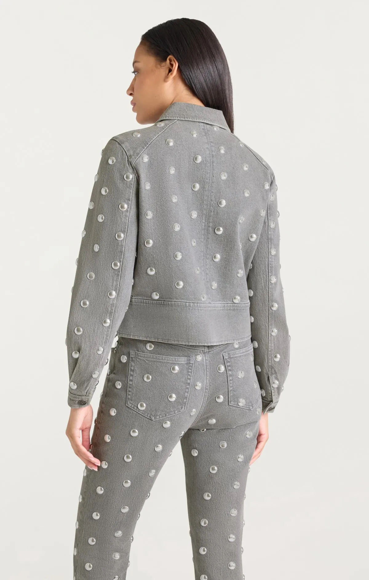 Studded Harriet Jean Jacket sold by cinq a sept product image thumbnail 4