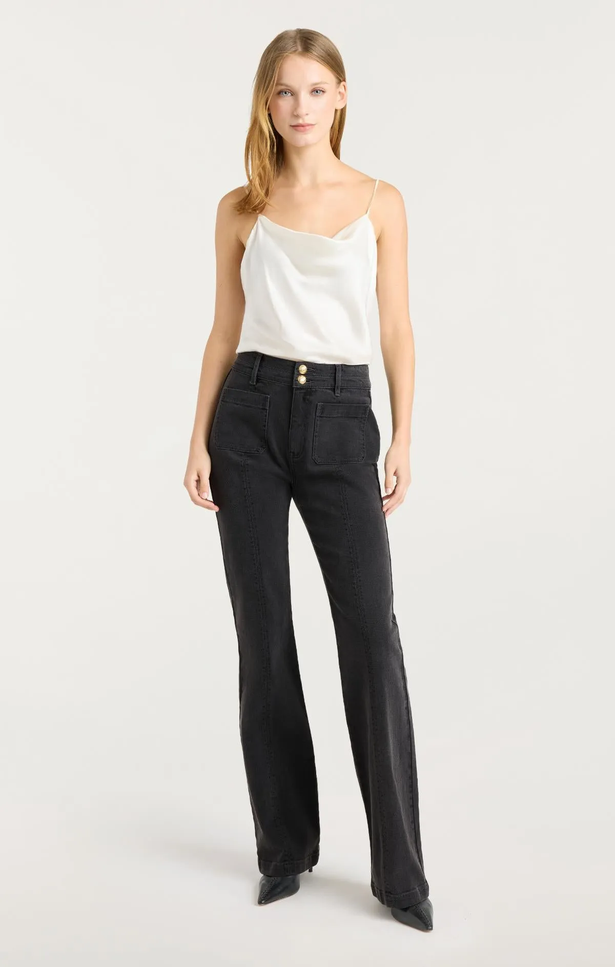 Dahlia Denim Long Dorothea Pant sold by cinq a sept product image thumbnail 2