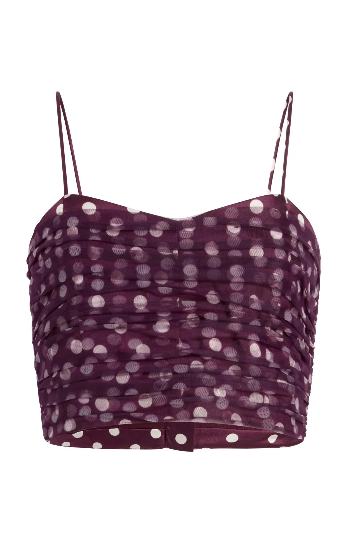 Camille Polka Dot Selly Top sold by cinq a sept