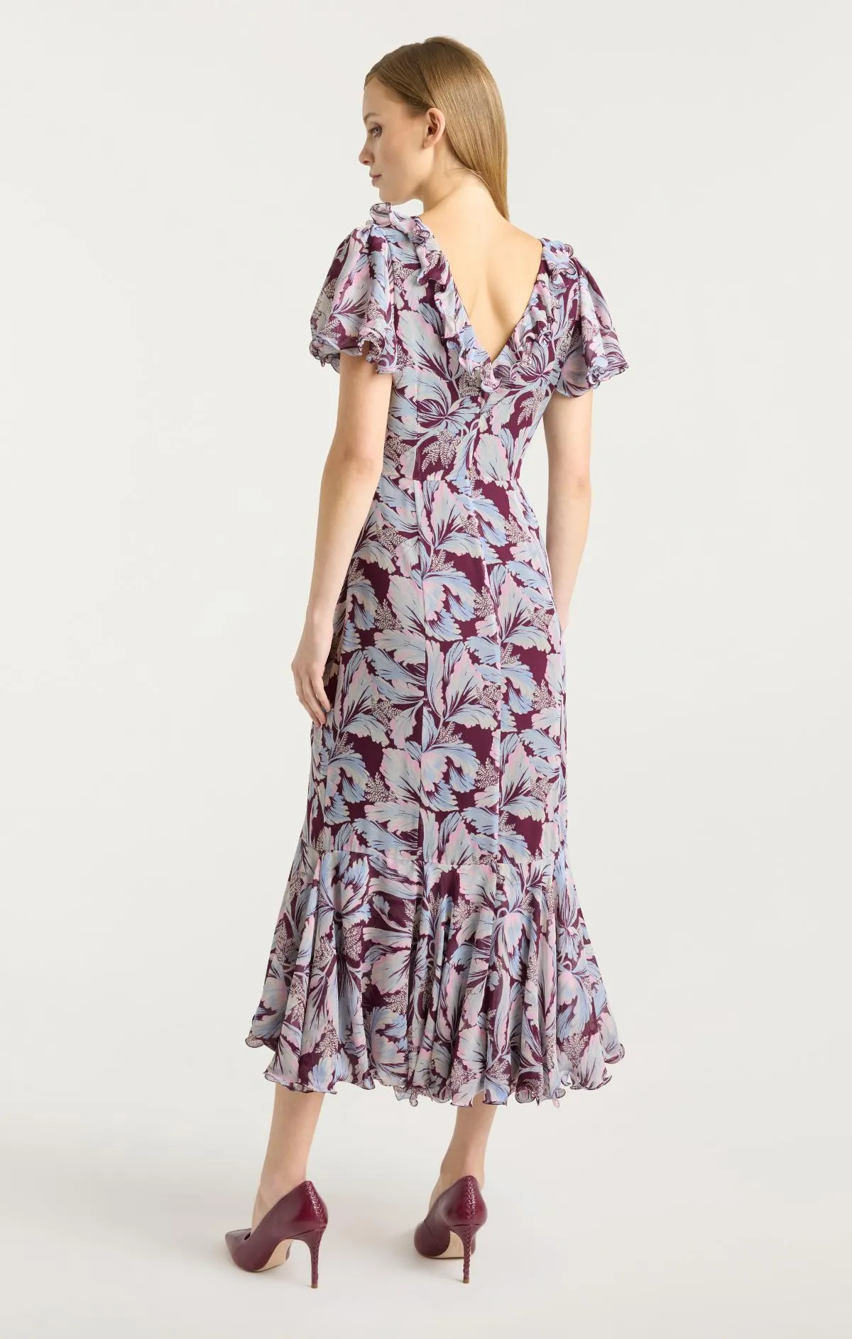 Multi Tulip Clio Dress sold by cinq a sept product image thumbnail 4