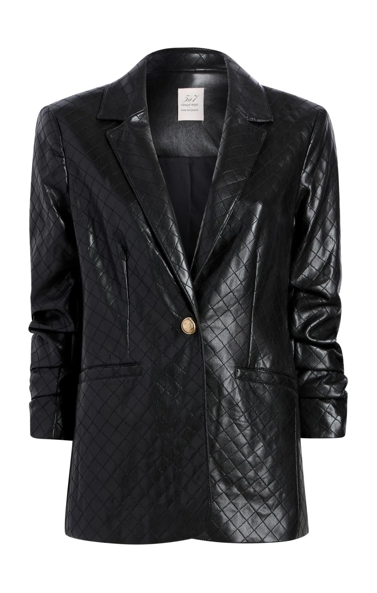 Quilted Khloe Blazer sold by cinq a sept