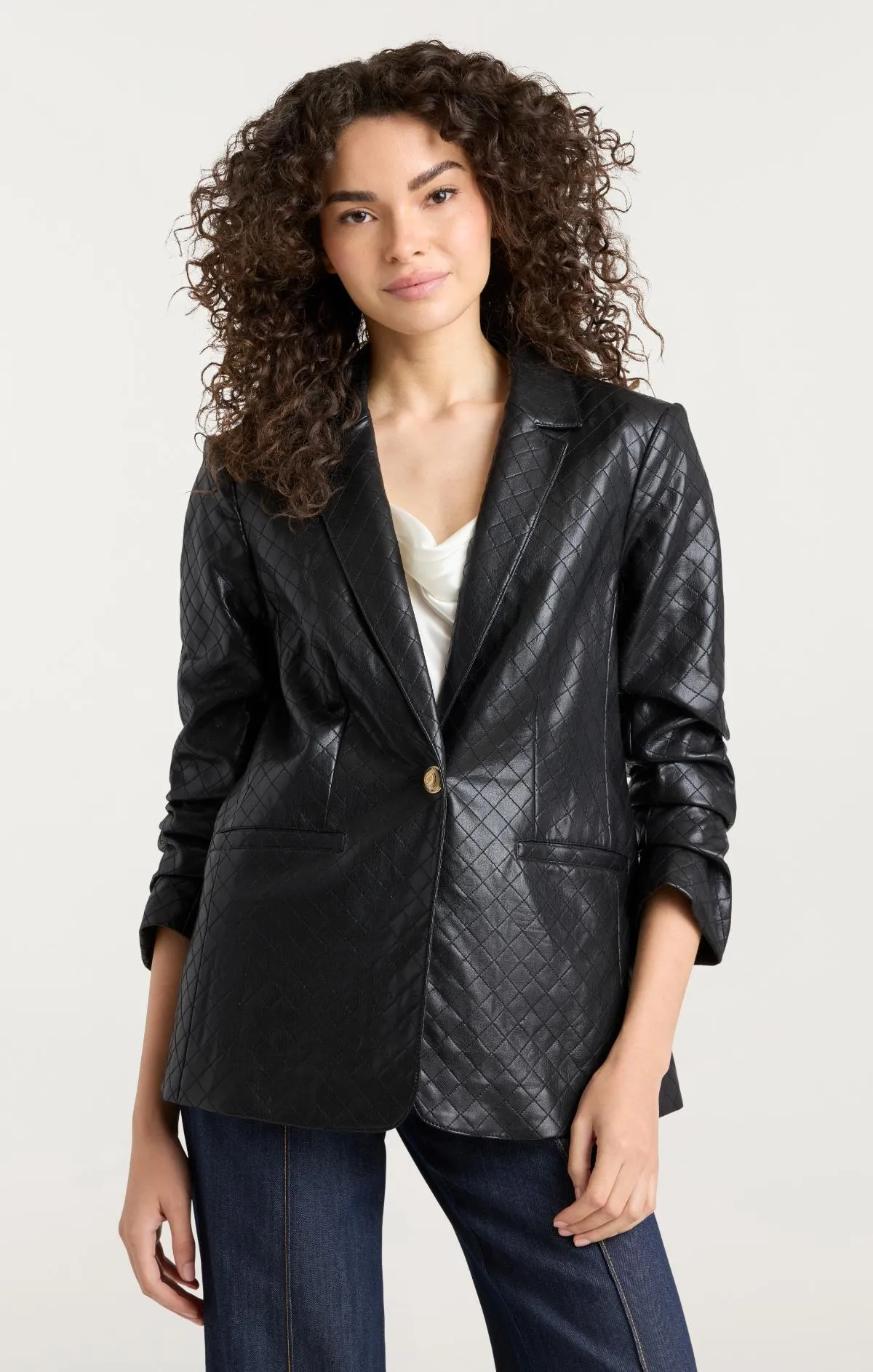 Quilted Khloe Blazer sold by cinq a sept product image thumbnail 2