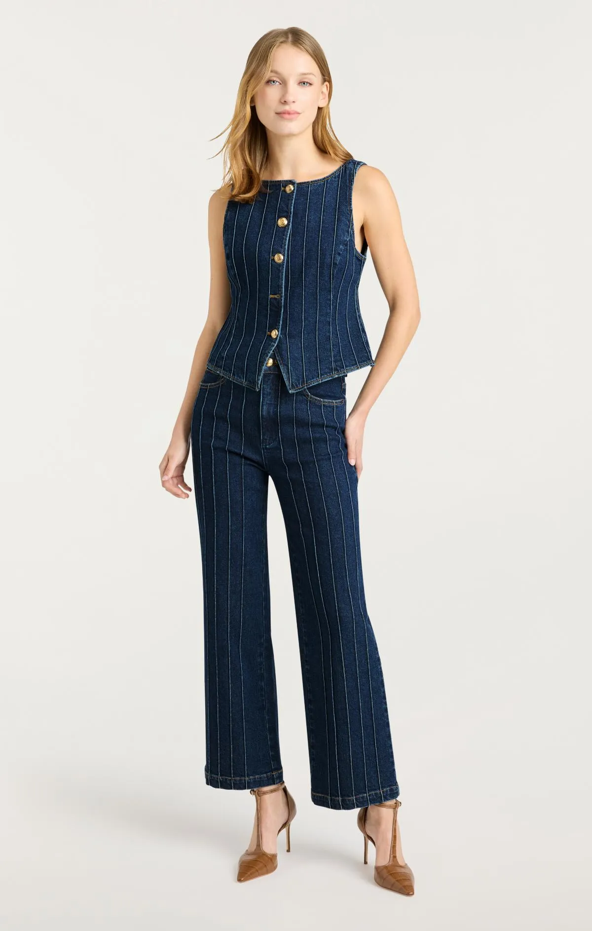 Pintuck Camen Jeans sold by cinq a sept product image thumbnail 2